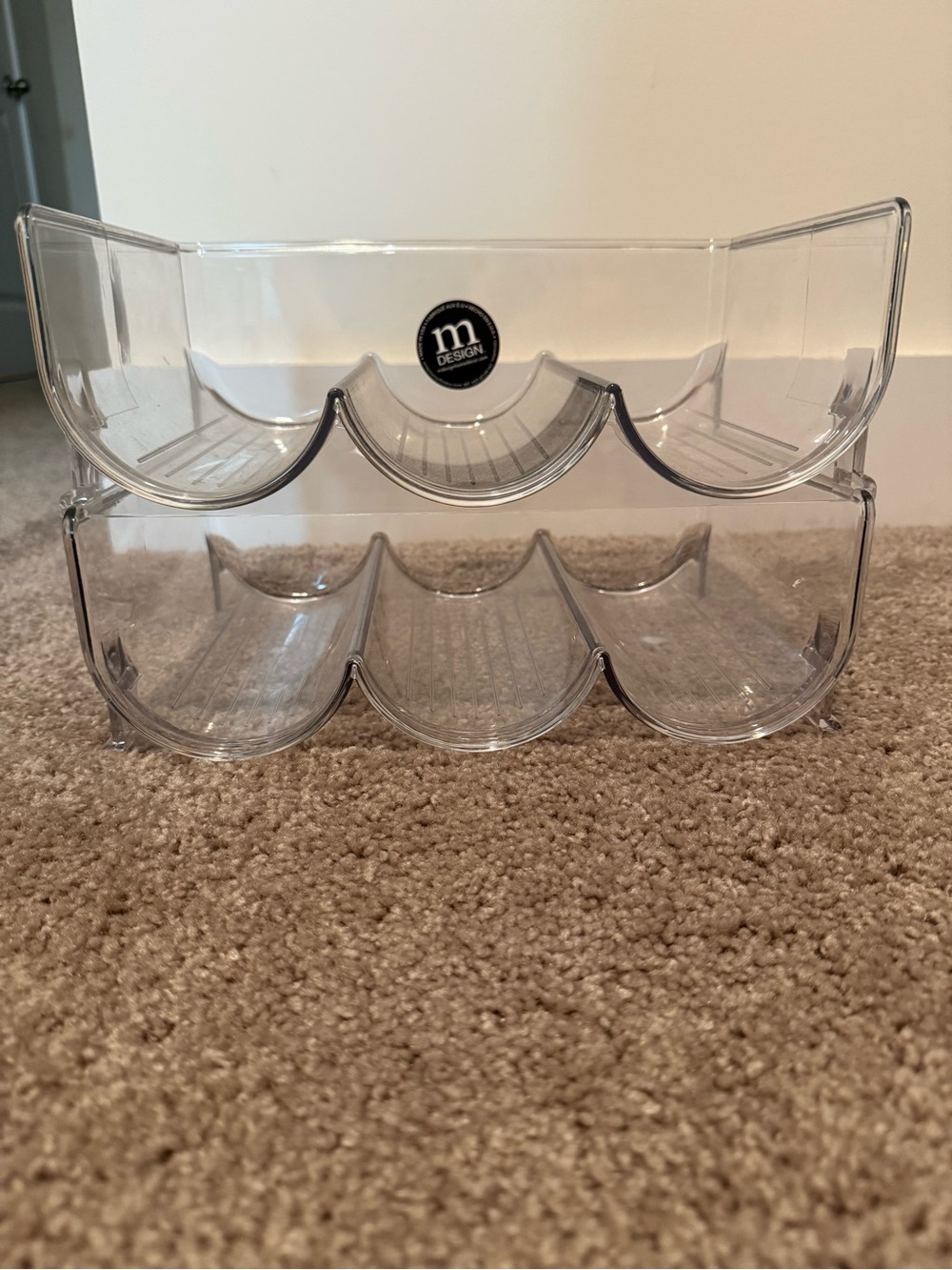 mDesign stackable storage rack